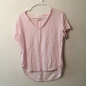 Cloth and Stone high low shirt Anthropology